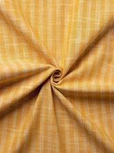 Yellow Color Traditional Pattern Khadi Fabric
